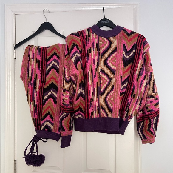 Farm Rio Sweater Set sz Small NWOT - Picture 6 of 10